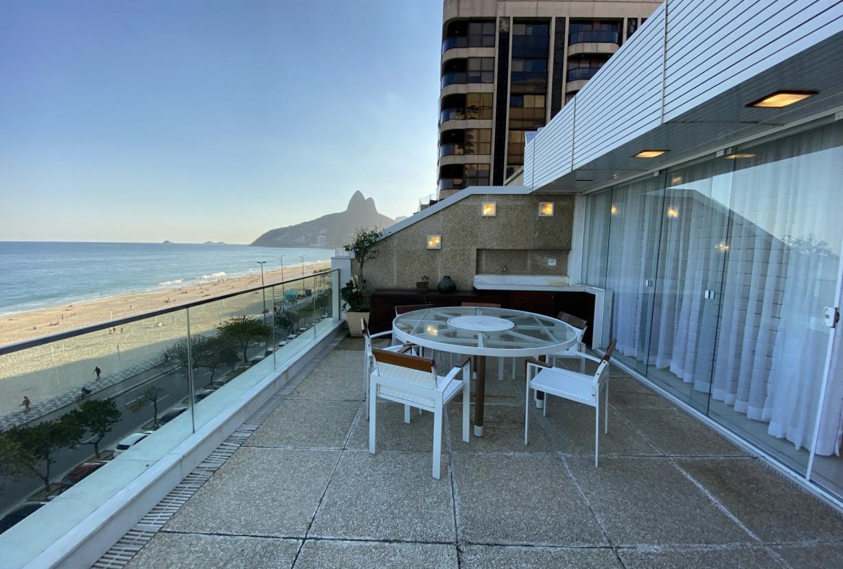 Rio157 - Beautiful seafront penthouse in Ipanema