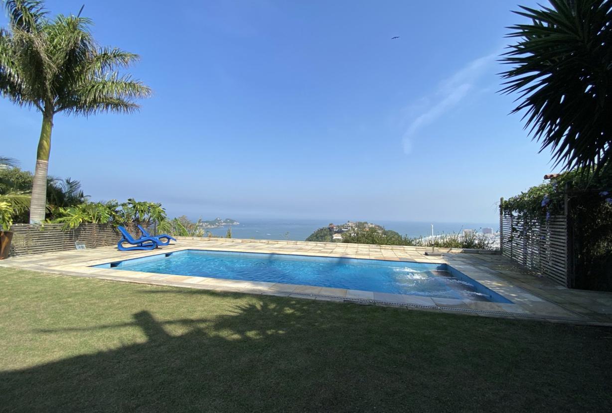 Rio357 - Charming villa with pool and 5 suites in Joá