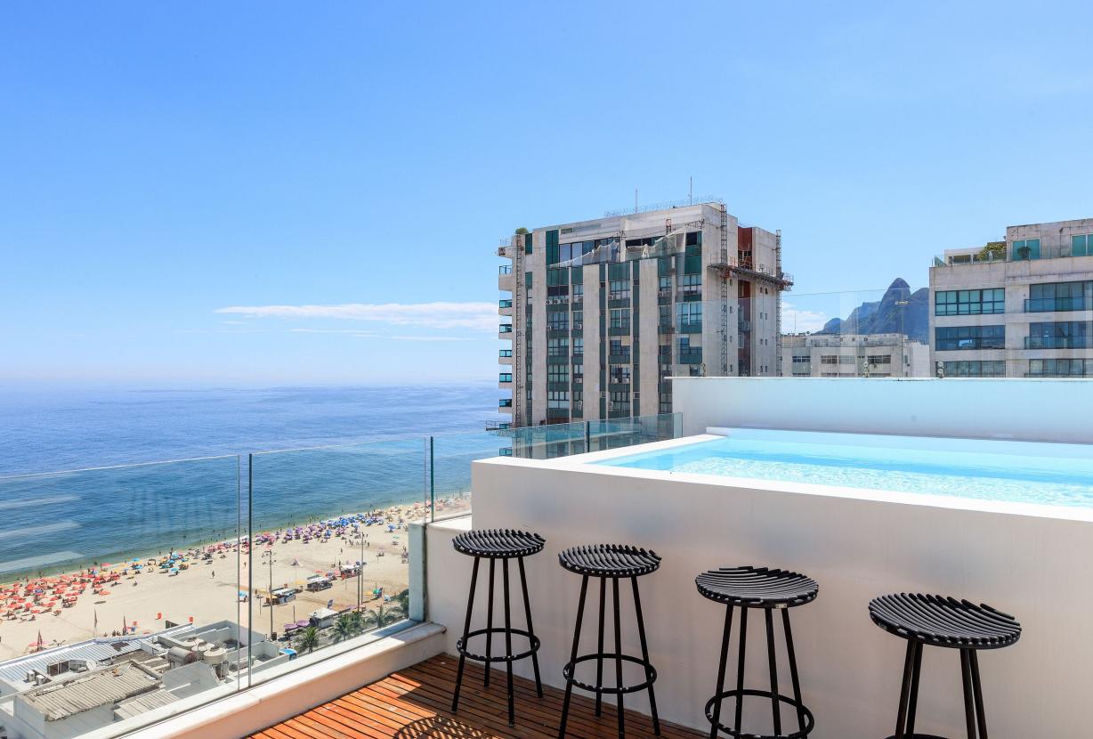 Rio116 - Penthouse de luxe avec vue sur la plage d'Ipanema