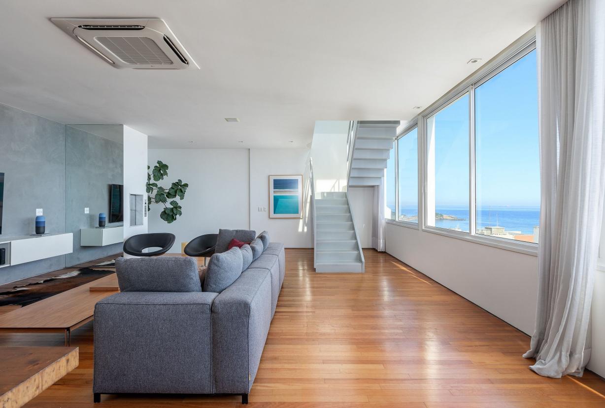 Rio116 - Penthouse de luxe avec vue sur la plage d'Ipanema