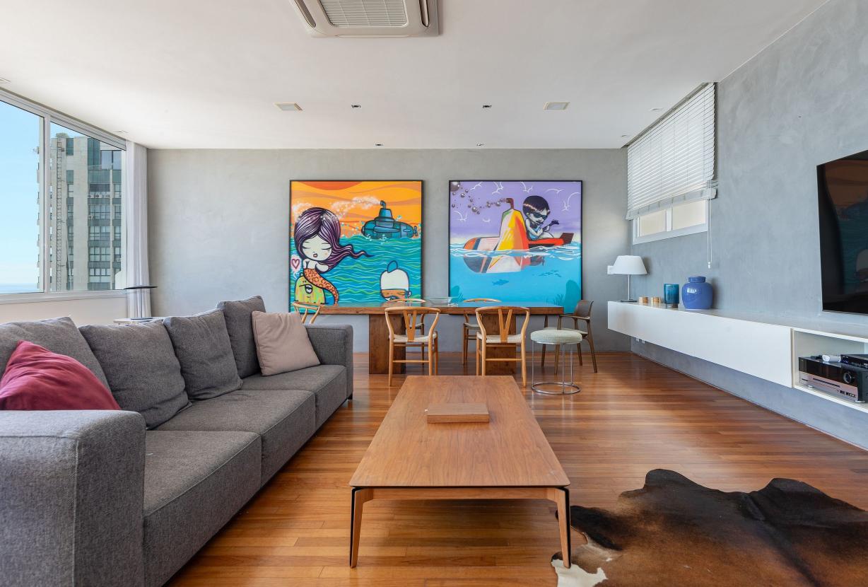 Rio116 - Penthouse de luxe avec vue sur la plage d'Ipanema