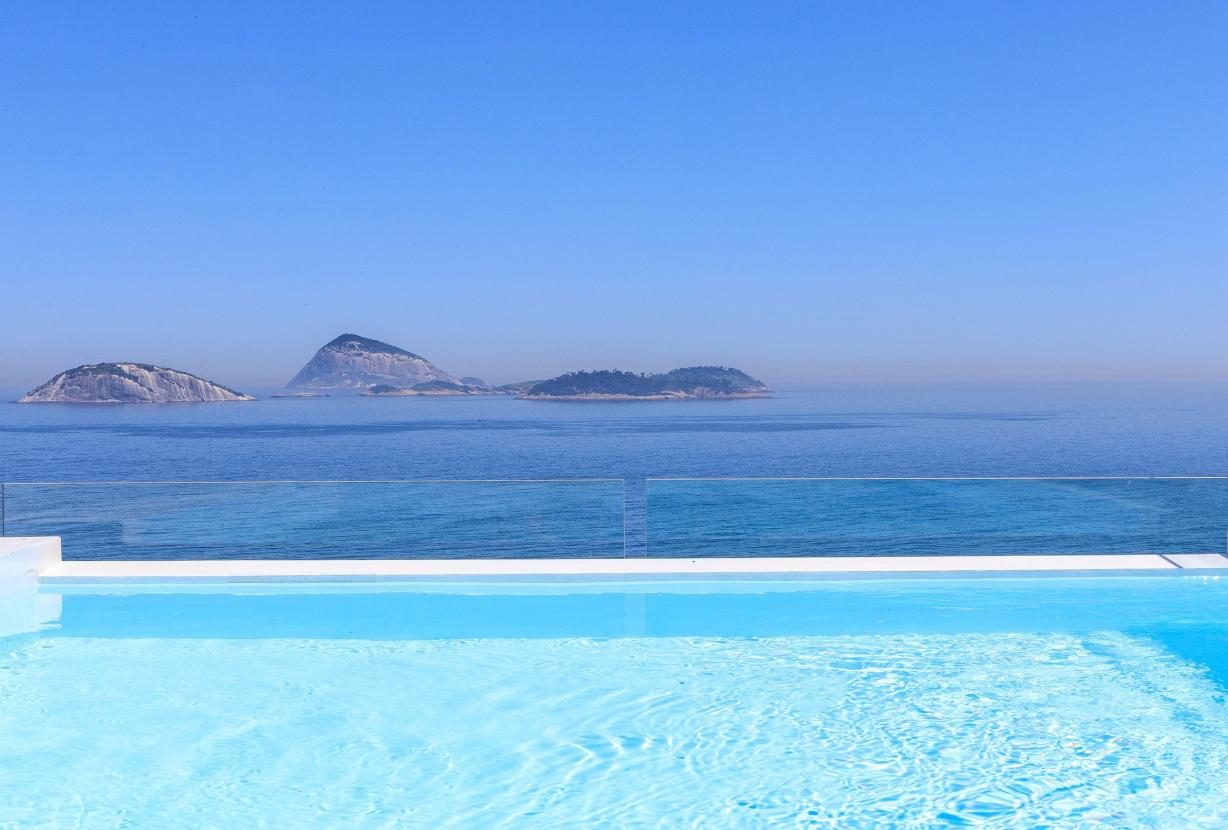 Rio116 - Penthouse de luxe avec vue sur la plage d'Ipanema