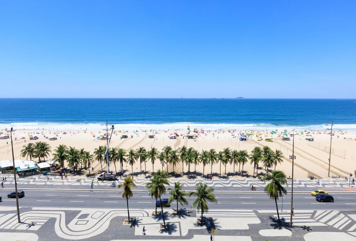 Rio122 - Bel appartement de 3 chambres avec vue sur la mer à Copacabana
