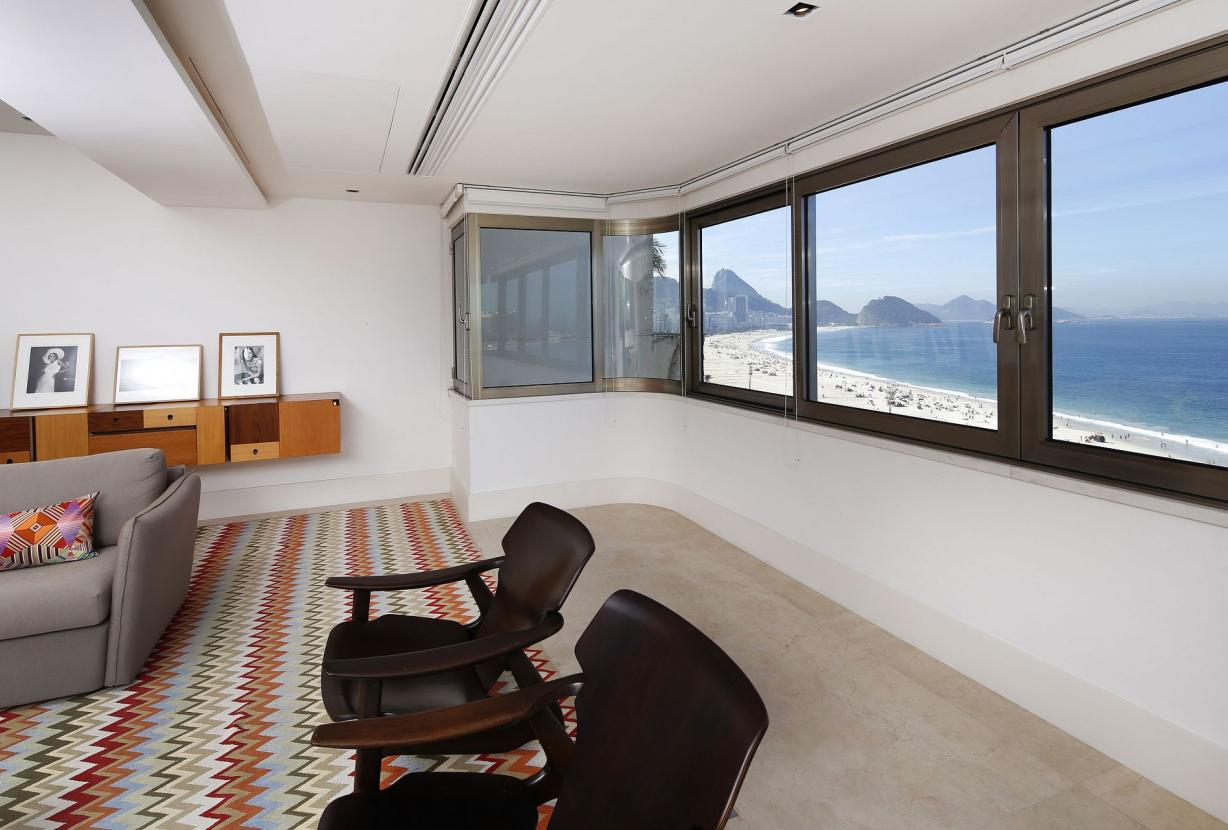 Rio038 - Luxueux appartement en front de mer à Copacabana