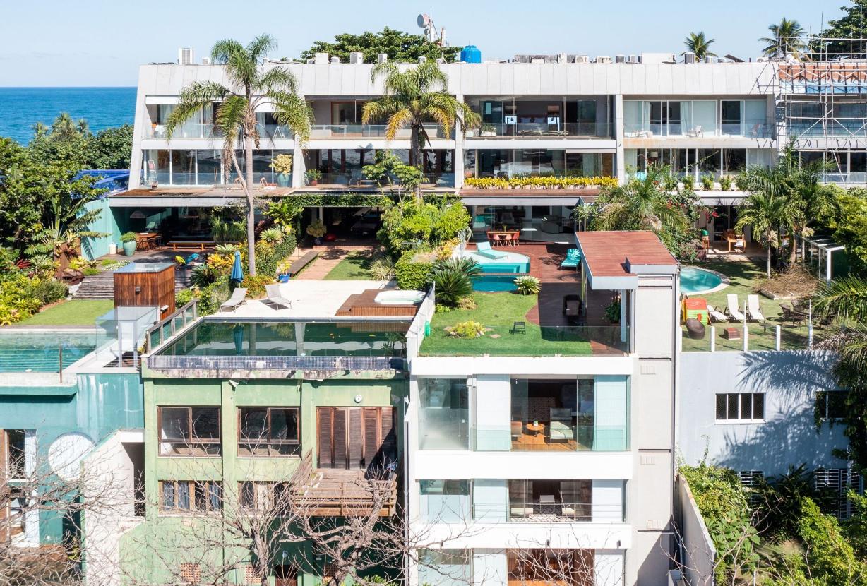 Rio006 - Villa de 4 suites avec vue mer à Leblon