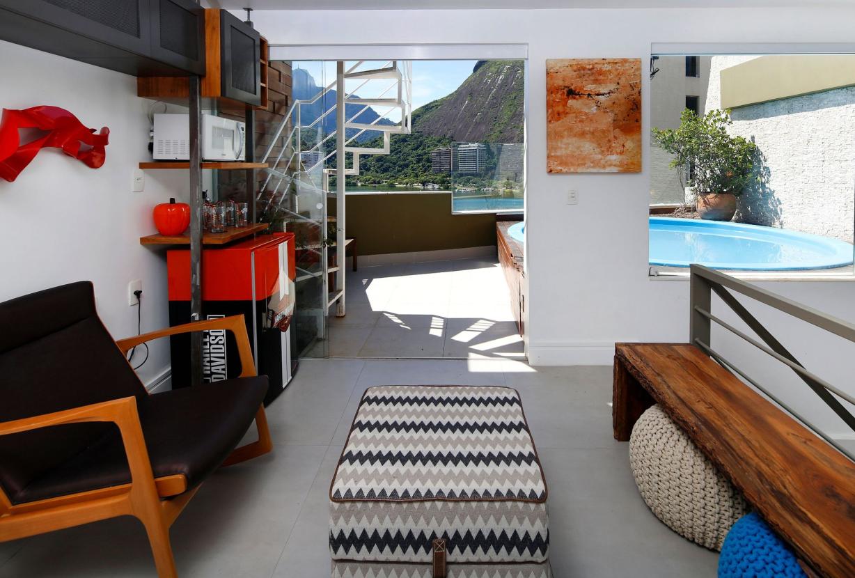 Rio243 - Penthouse con piscina y hermosa vista en Ipanema