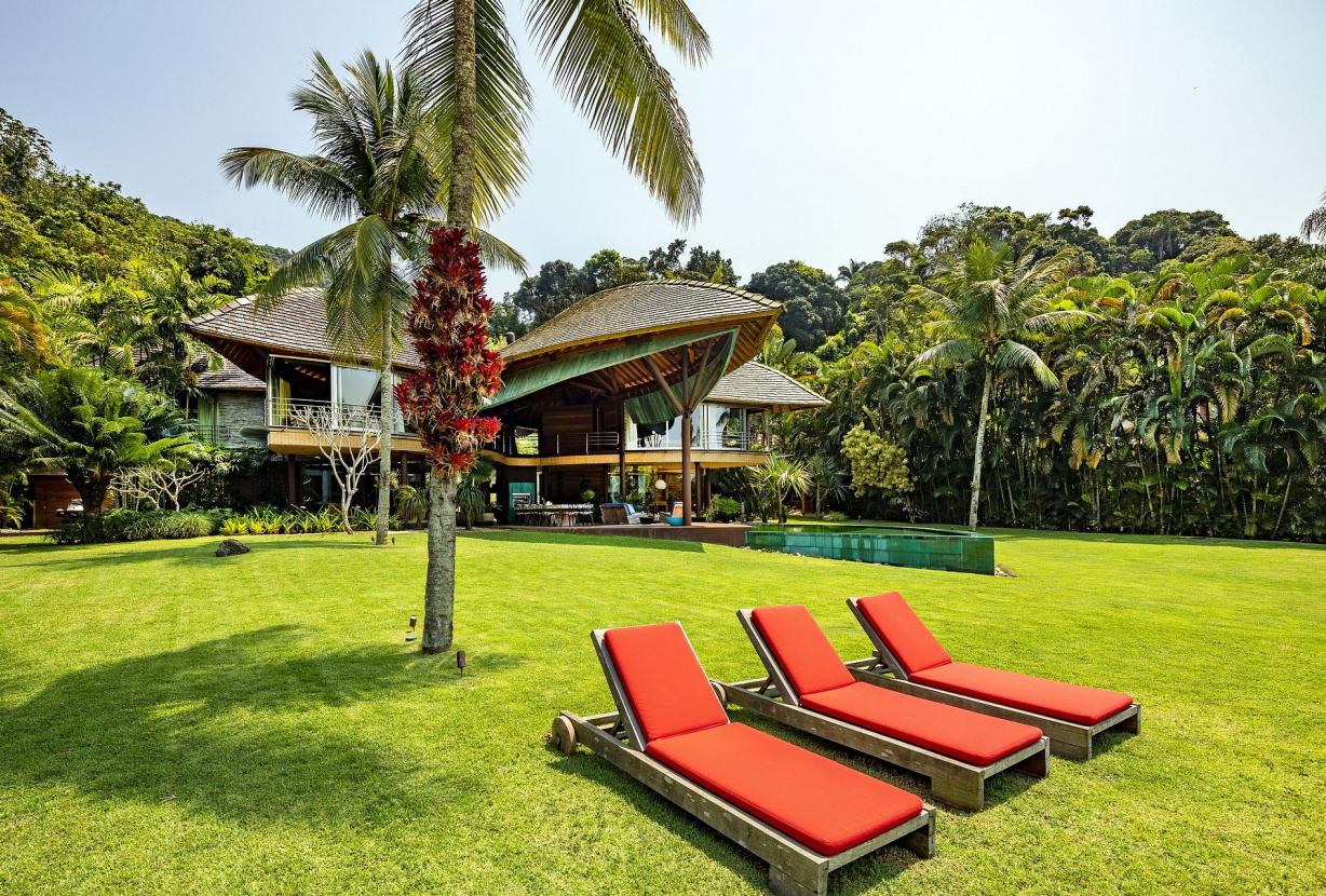 Ang001 - Lujosa villa junto al mar en Angra dos Reis