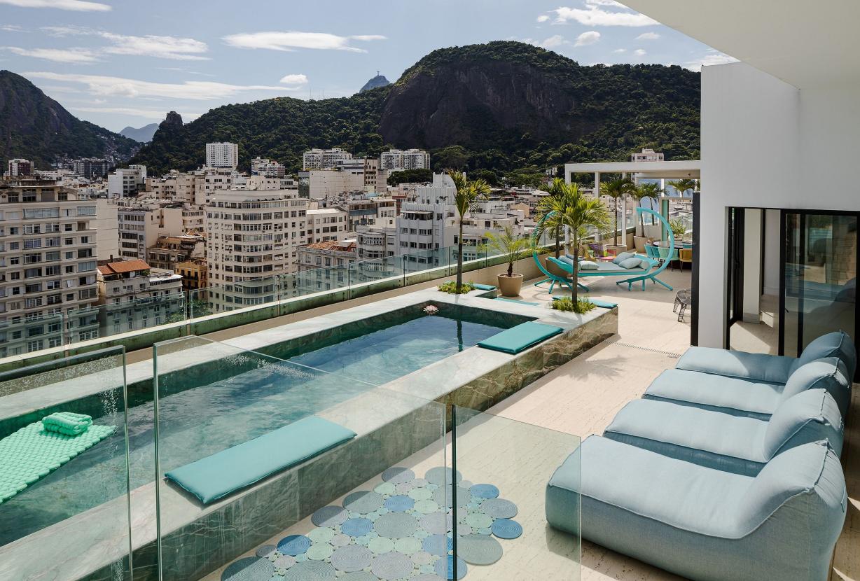 Rio039 - Increíble penthouse frente al mar en Rio