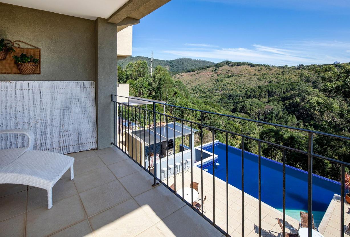 Ita001 - Beautiful house with stunning view in Itaipava