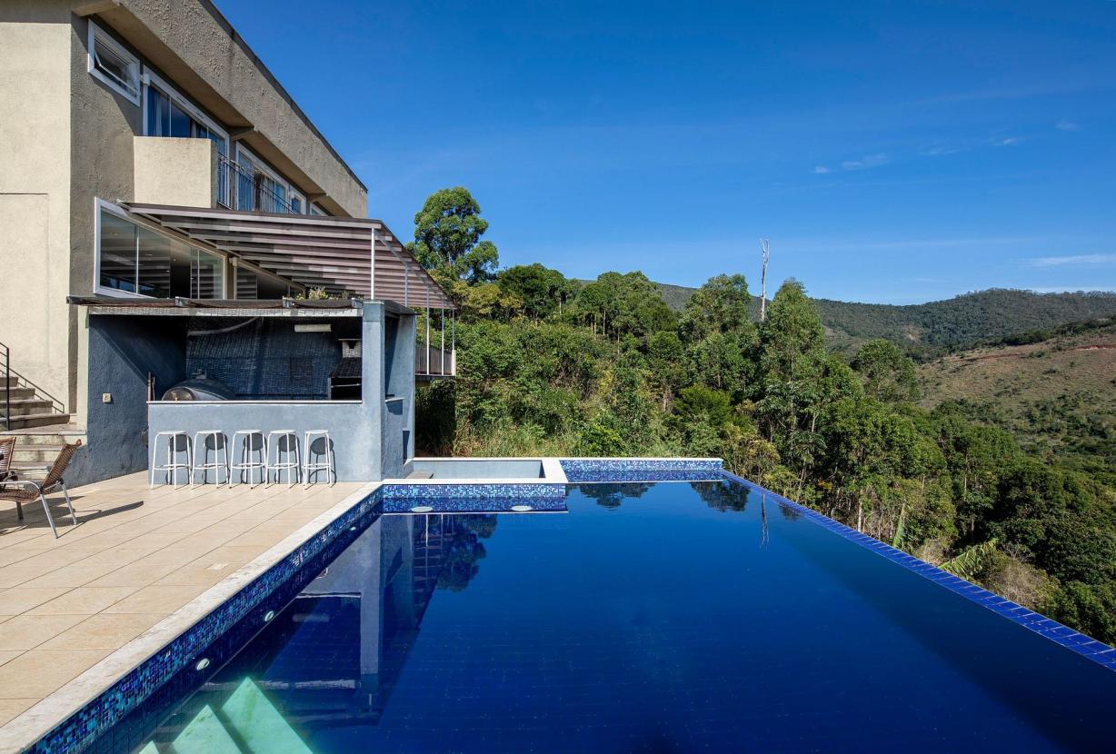 Ita001 - Beautiful house with stunning view in Itaipava