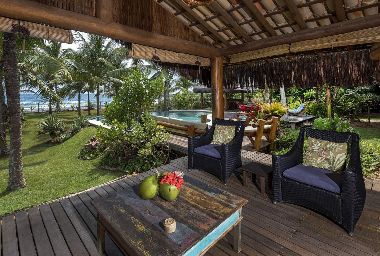 Bah300 - increíble villa frente al mar en Barra Grande