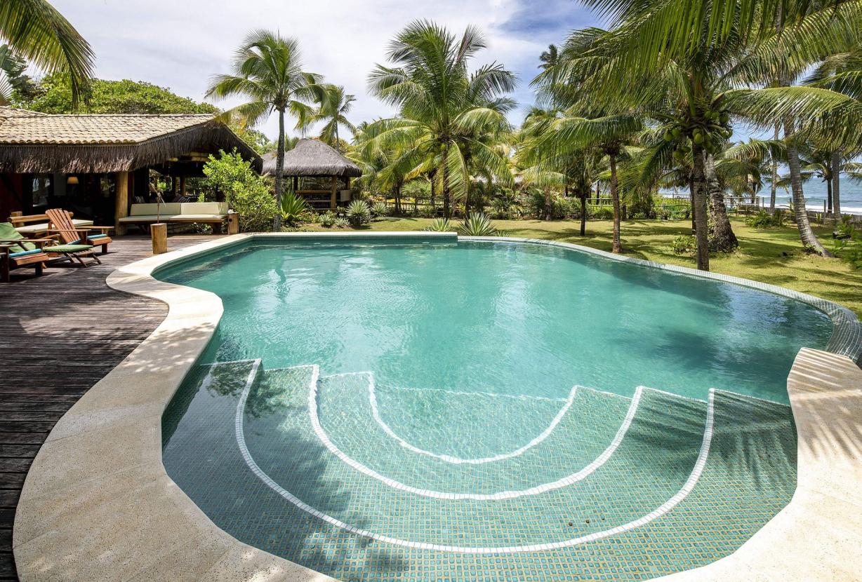 Bah300 - Spectacular sea front villa in Barra Grande