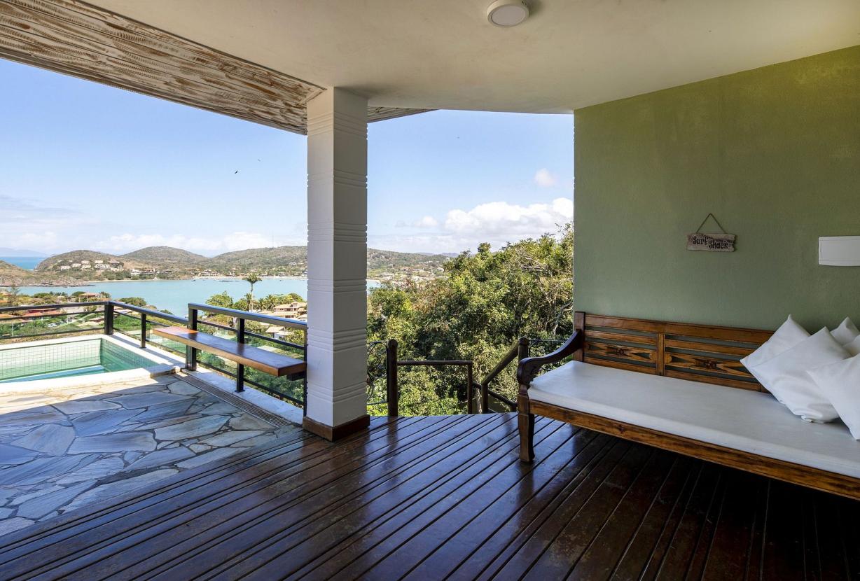 Buz056 - Villa de lujo con 4 cuartos y piscina en Búzios