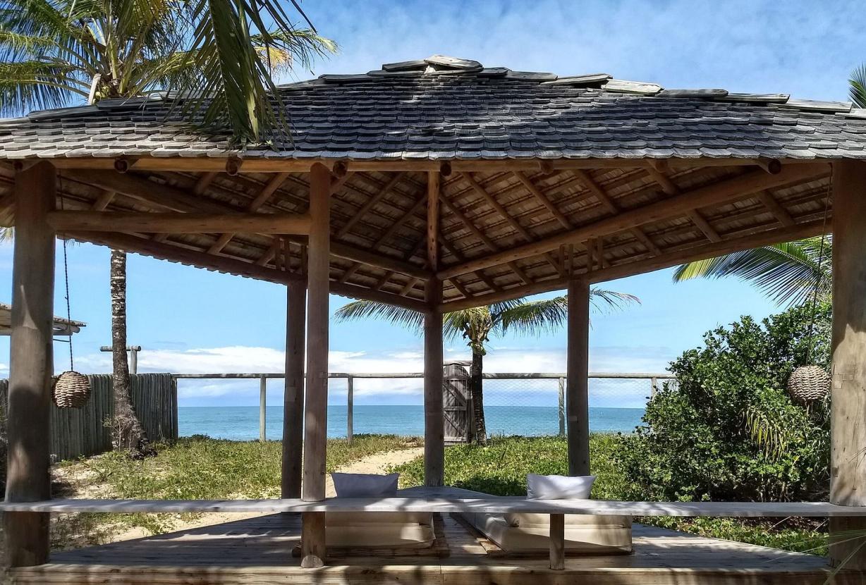 Bah016 - Elegante casa en la playa Trancoso