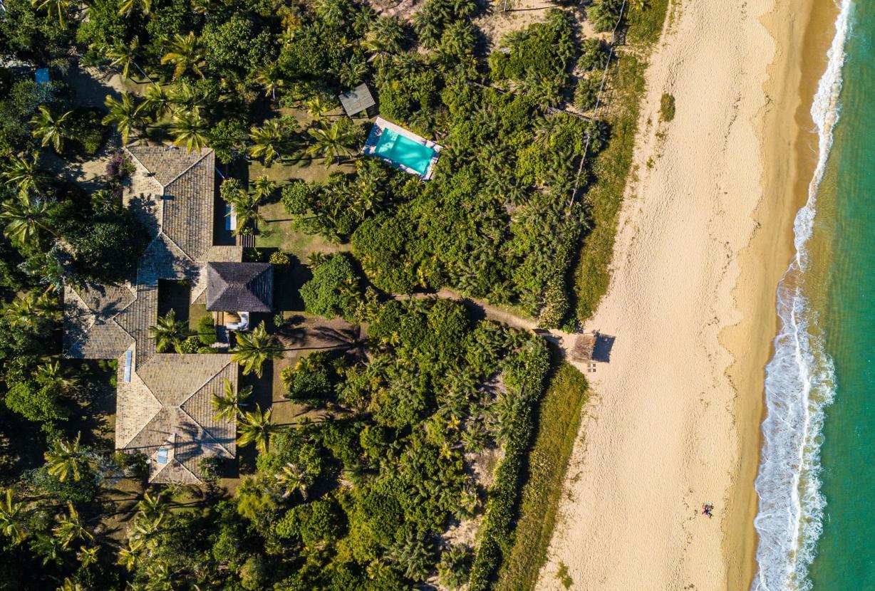 Bah100 - Casa pé na praia na Praia de Itapororoca
