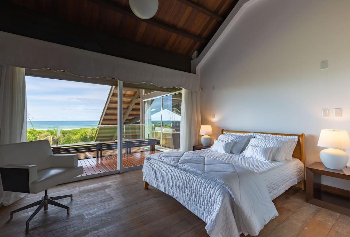 Flo003 - Magnifique résidence de 7 chambres en bord de mer à Florianópolis