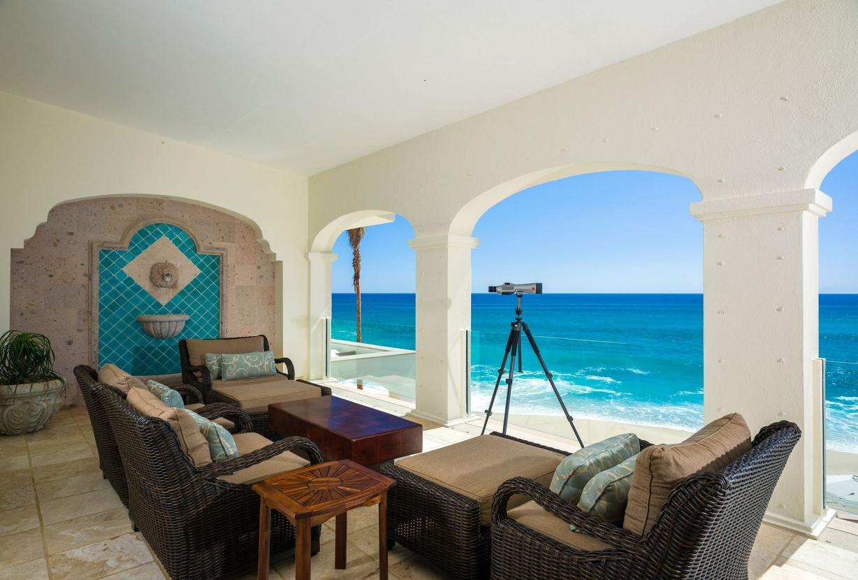 Cab006 - Luxueuse villa triplex en front de mer à Los Cabos