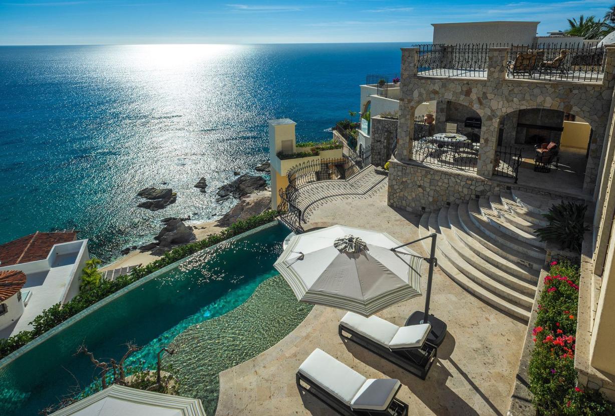 Cab008 - Lujosa villa con vista al mar en Los Cabos