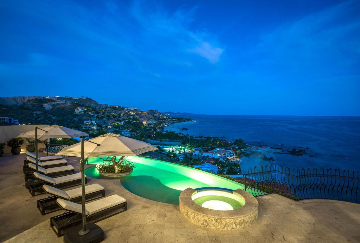 Cab008 - Lujosa villa con vista al mar en Los Cabos