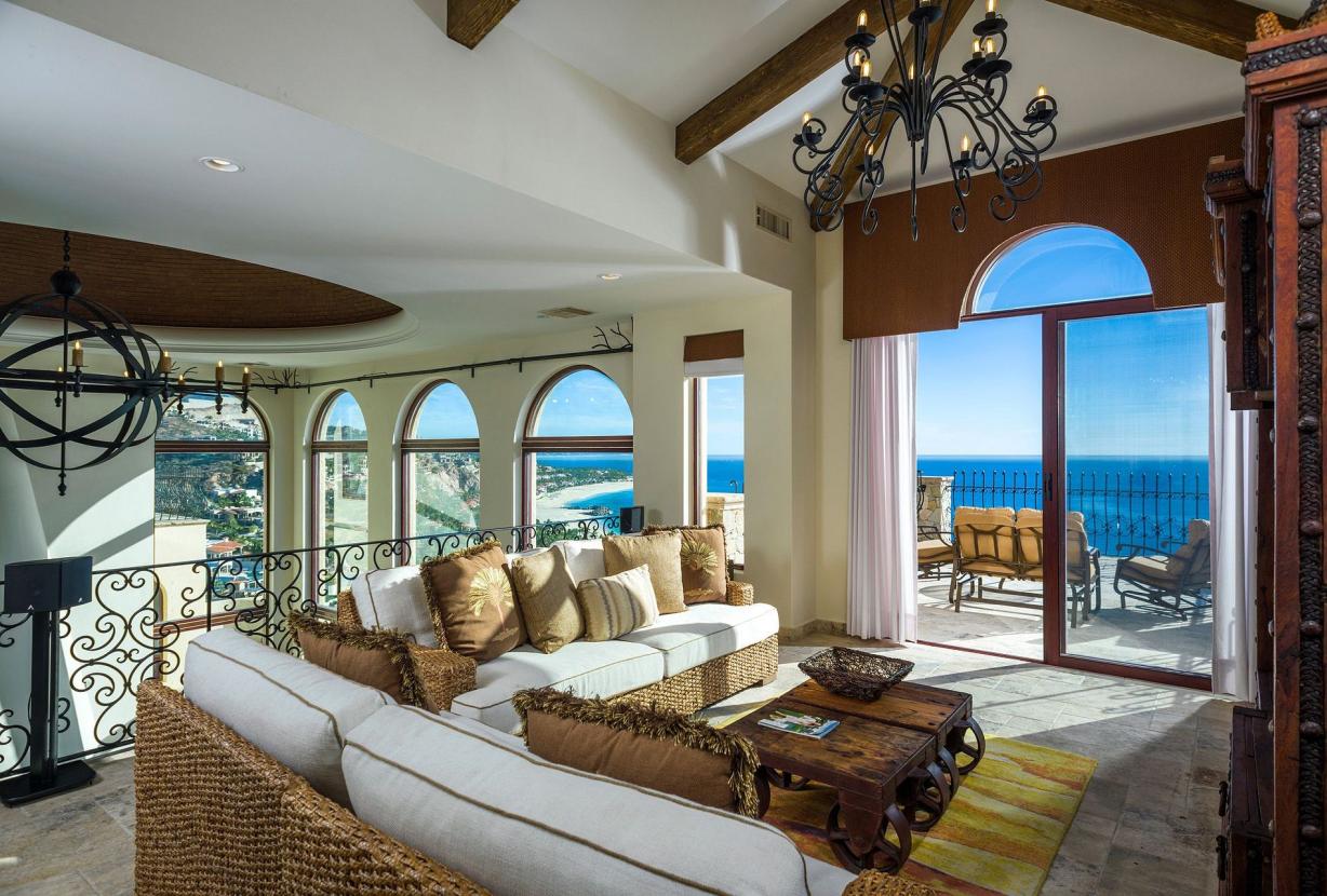 Cab008 - Lujosa villa con vista al mar en Los Cabos
