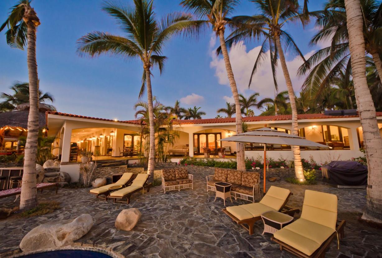 Cab011 - Sea front villa with infinity pool in Los Cabos