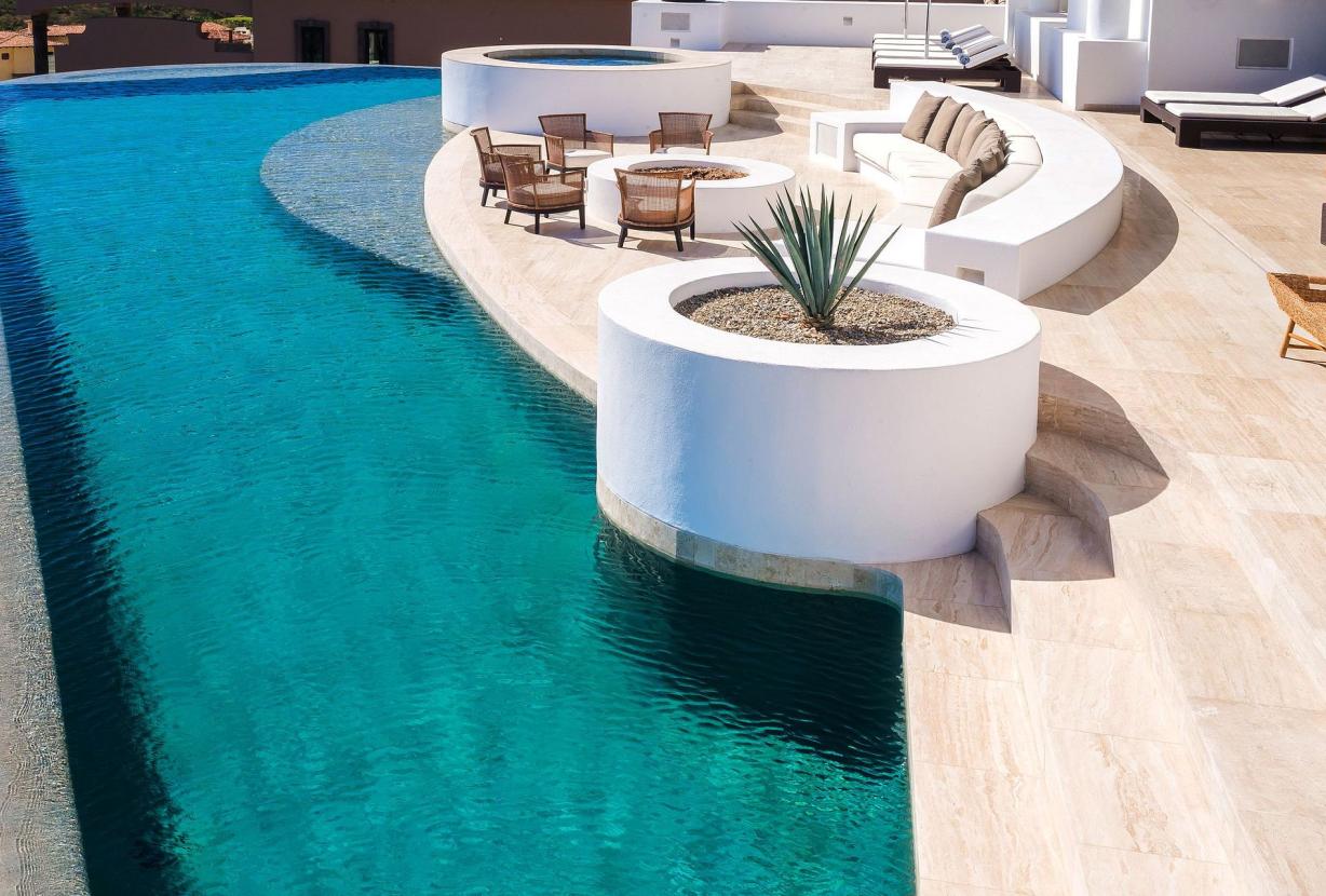 Cab016 - Lujosa villa de 6 cuartos con piscina en Los Cabos