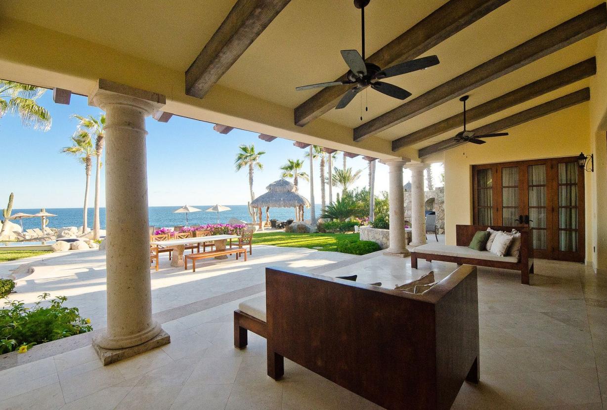 Cab019 - Única villa de 4 cuartos frente mar en Los Cabos