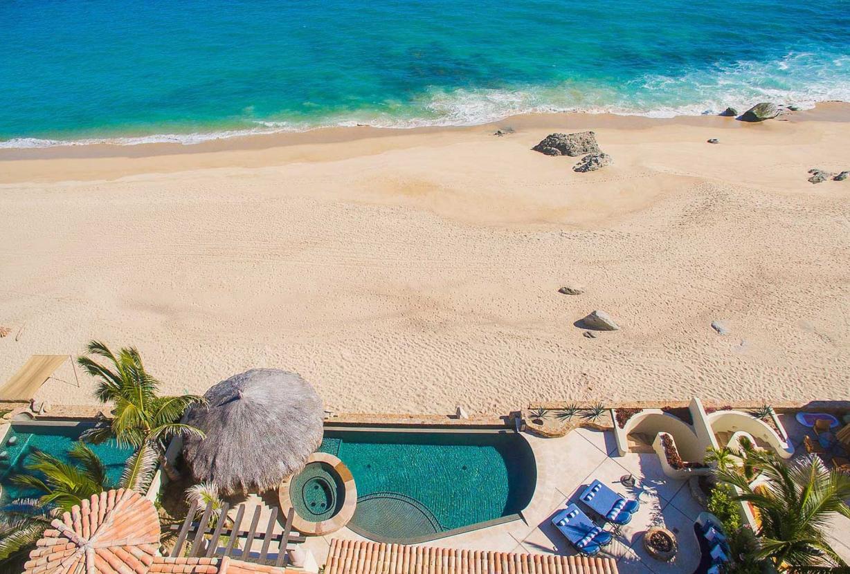 Cab024 - Lujosa villa frente al mar con piscina en Los Cabos