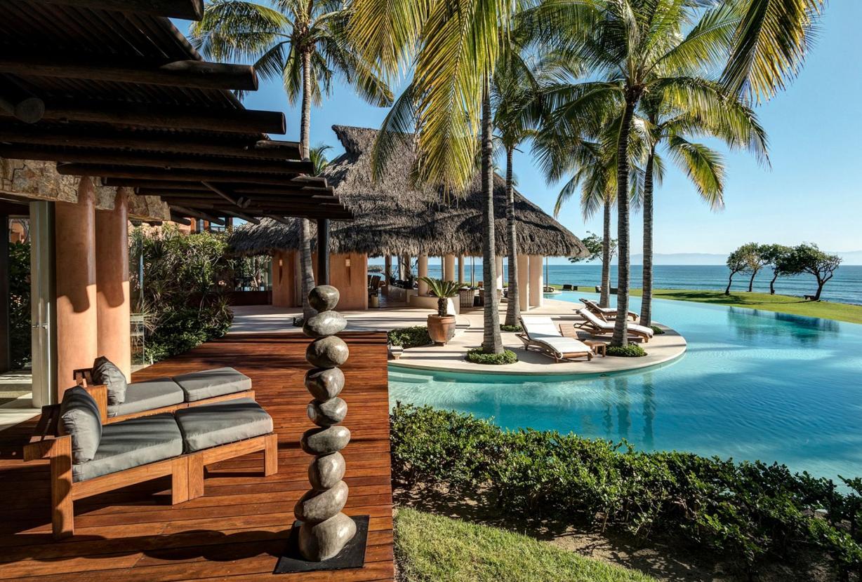 Ptm001 - Luxurious 9 bedroom waterfront villa in Punta Mita