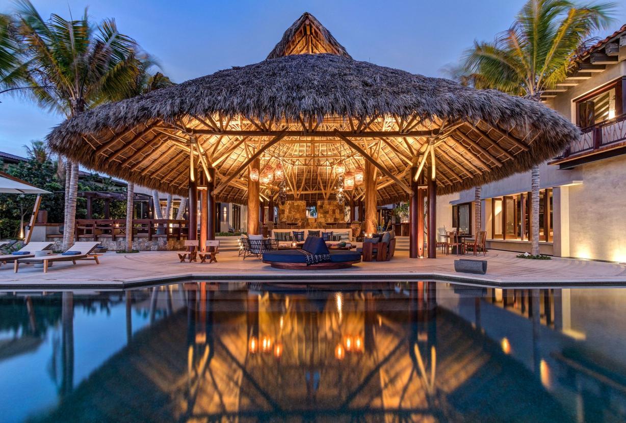 Ptm010 - Lujosa villa frente mar con piscina en Punta Mita