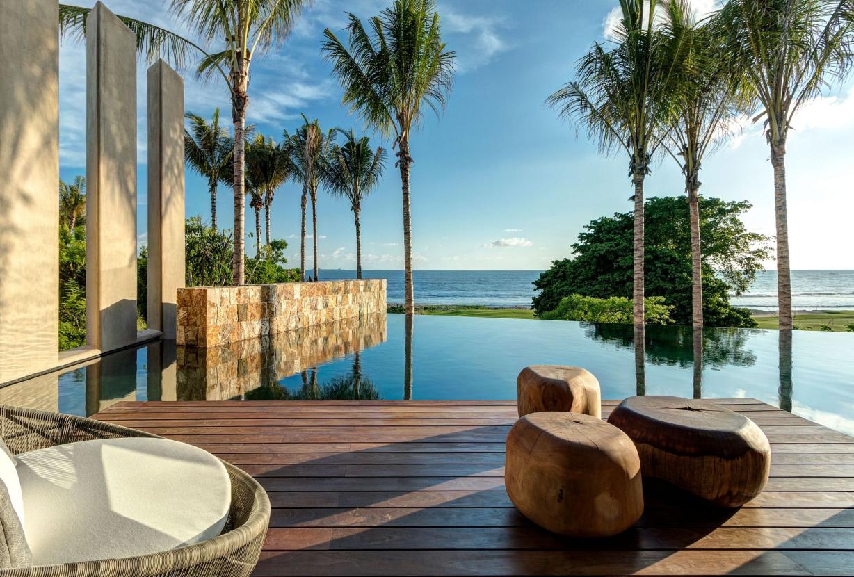 Ptm010 - Lujosa villa frente mar con piscina en Punta Mita