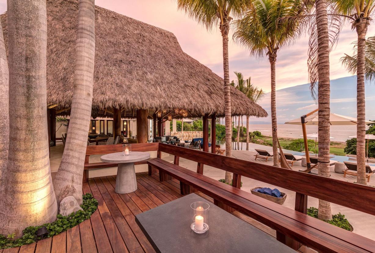 Ptm010 - Lujosa villa frente mar con piscina en Punta Mita