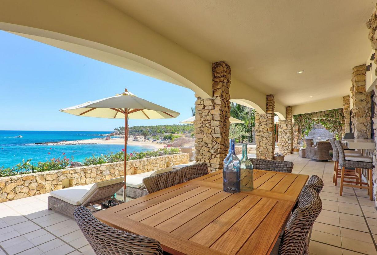 Cab026 - Villa de 5 quartos praia privada em Los Cabos
