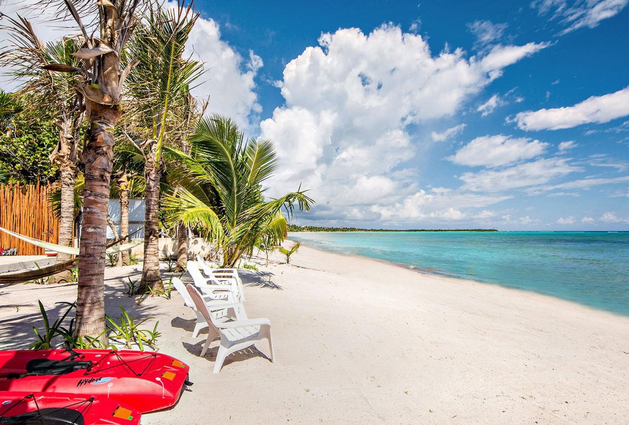 Tul023 - Fantastique villa au bord de l'mer à Tulum