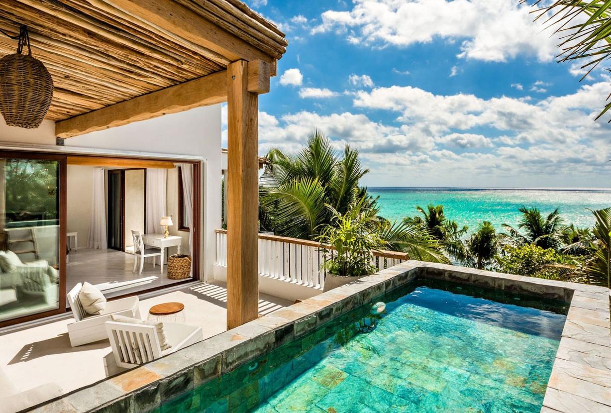 Tul031 - Villa avec vue sur la mer à Tulum