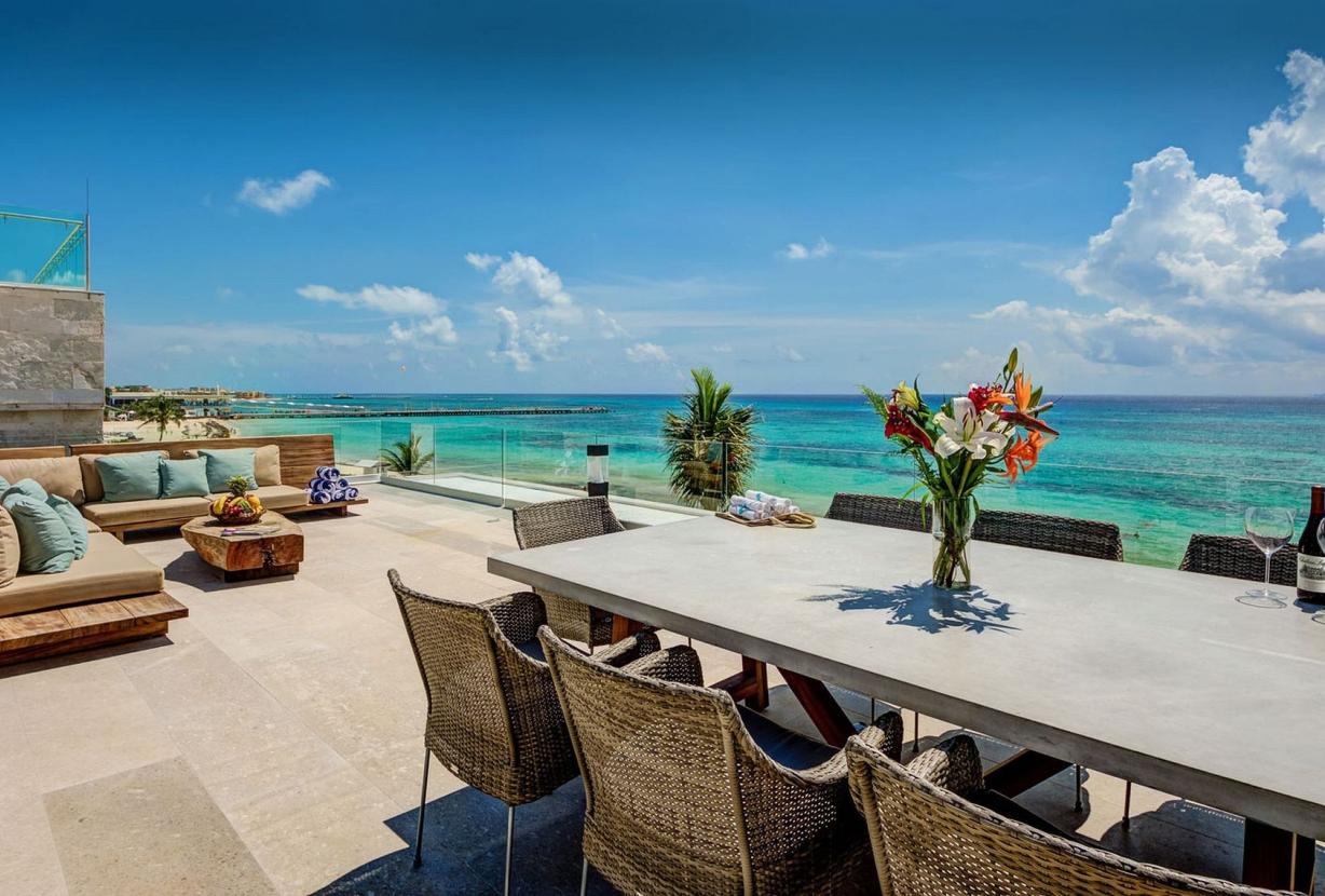 Pcr004 - Gorgeous beachfront villa in Playa del Carmen