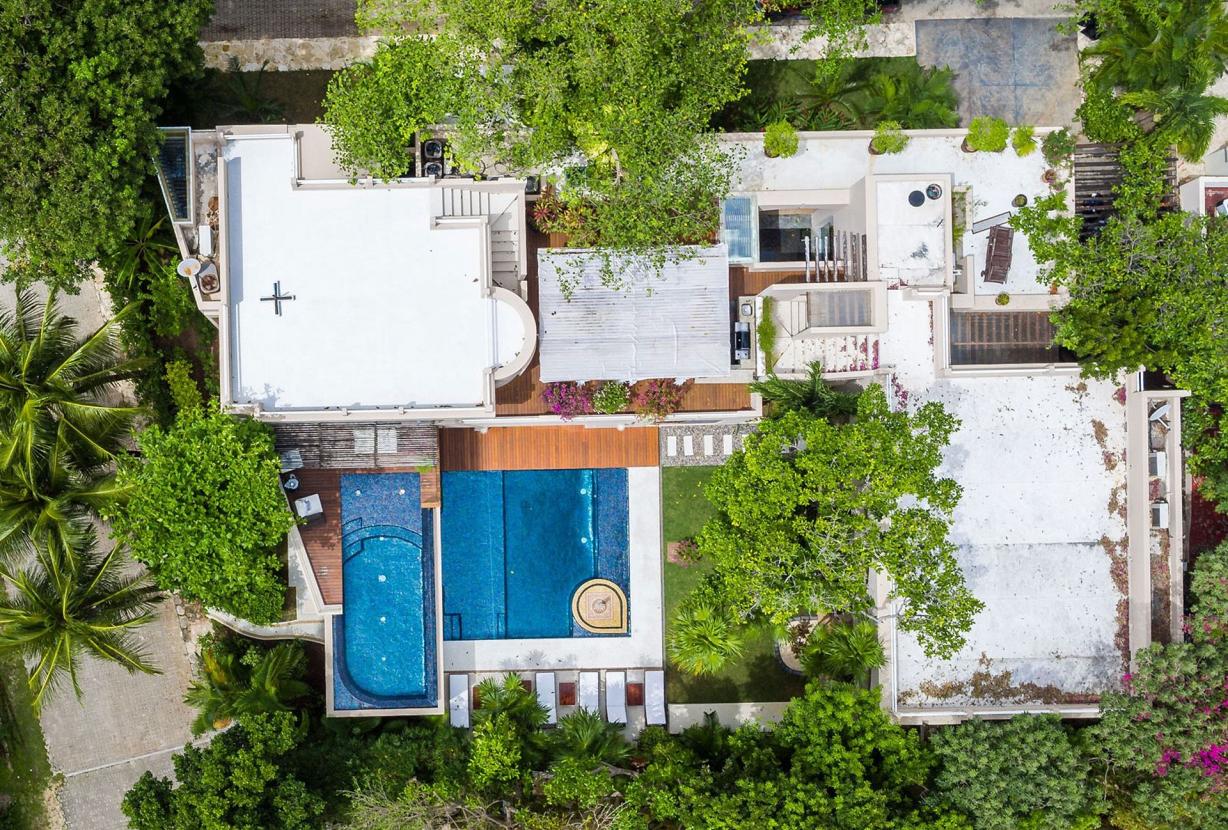 Pcr007 - Increíble villa con piscina en Playa del Carmen