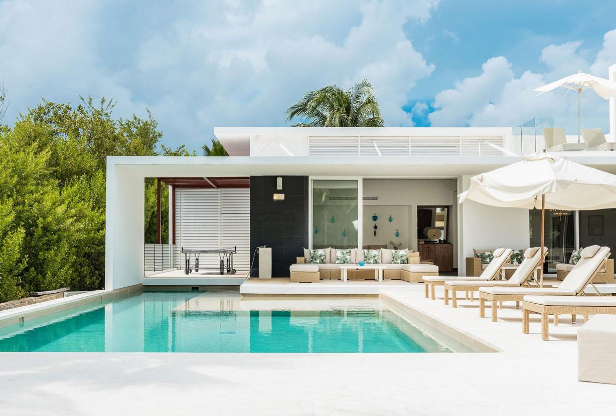 Can001 - Magnífica villa con piscina en Cancún