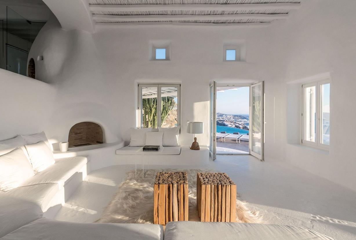 Cyc086 - Villa avec vue sur la mer Égée, Mykonos