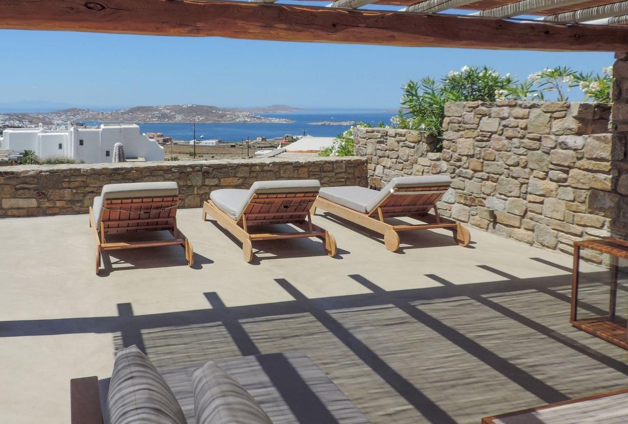 Cyc091 - Villa sur la baie de Kalafatis, Mykonos