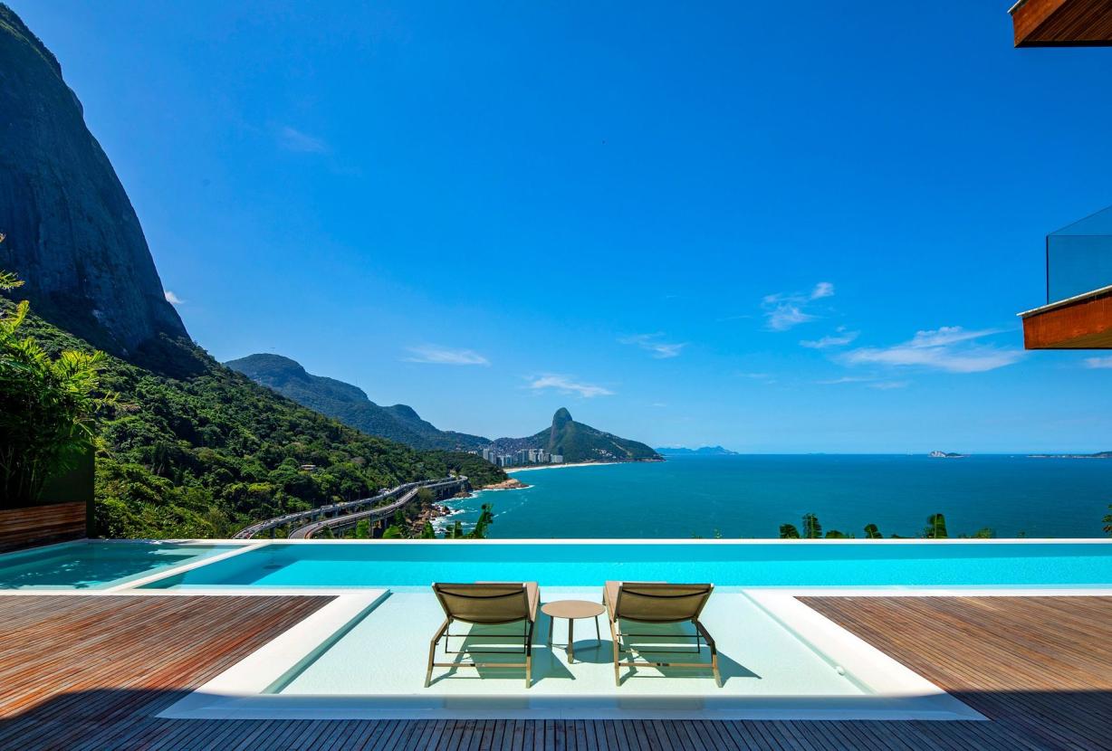 Rio050 - Fabulosa mansão de luxo no Joá