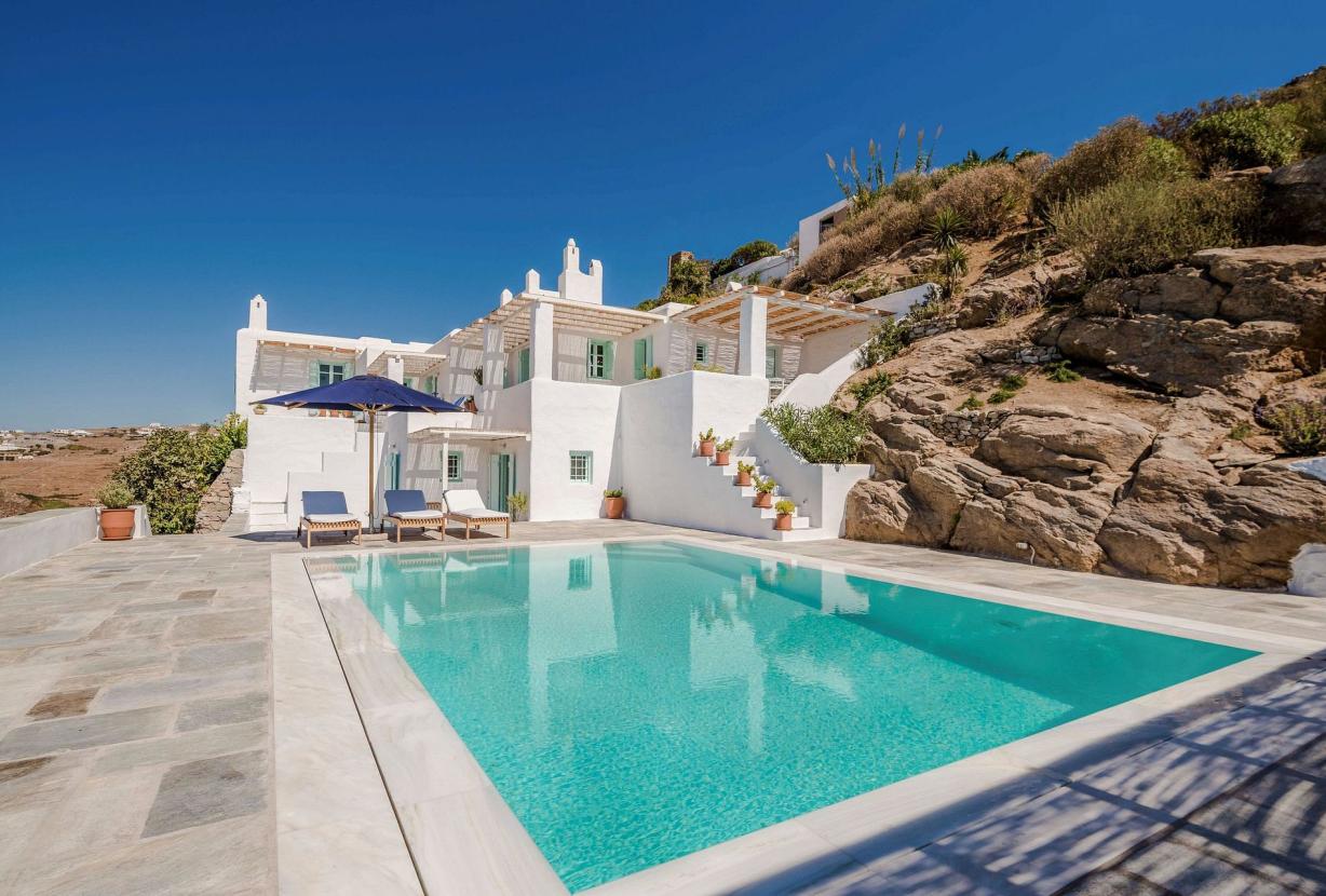 Cyc074 - Villa, authentic Greek architecture, Mykonos