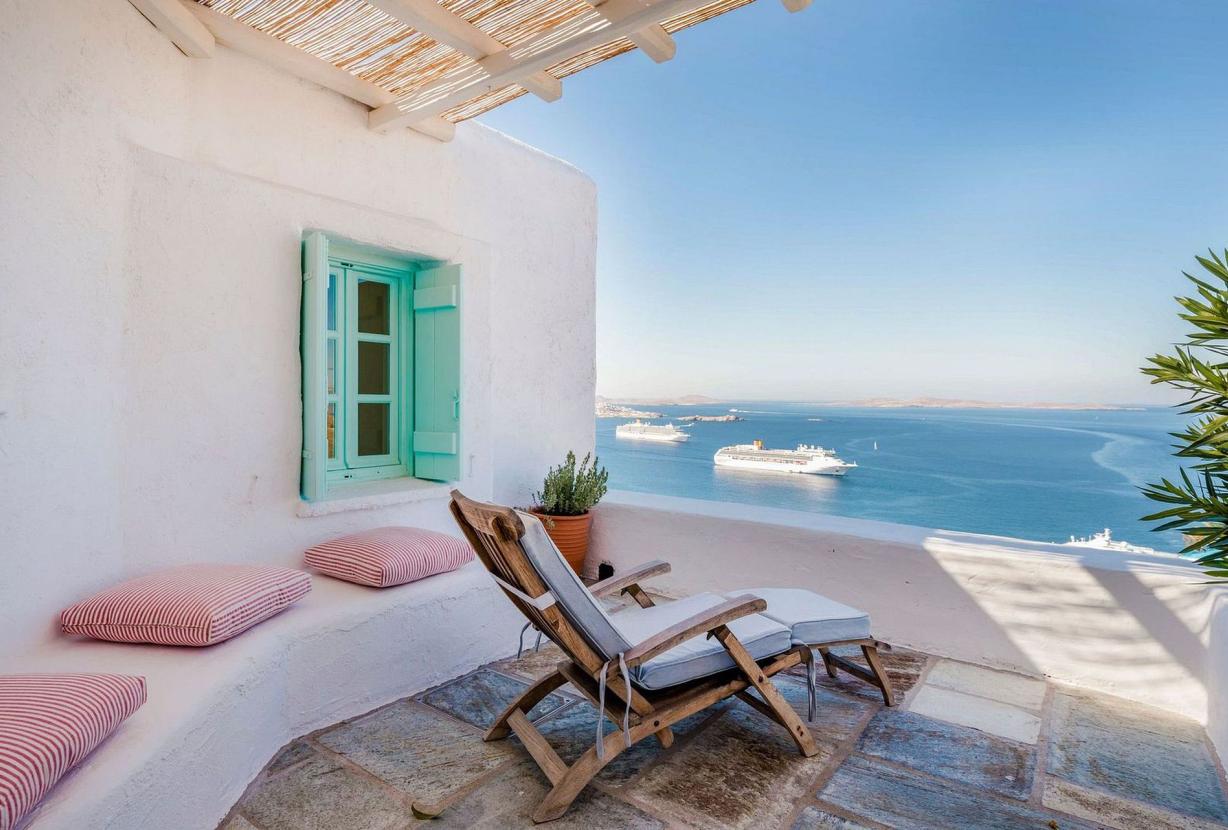 Cyc074 - Villa, authentic Greek architecture, Mykonos