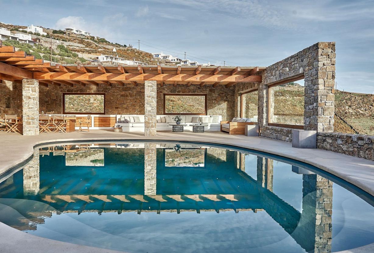 Cyc052 - Villa by Panormos Bay, Mykonos