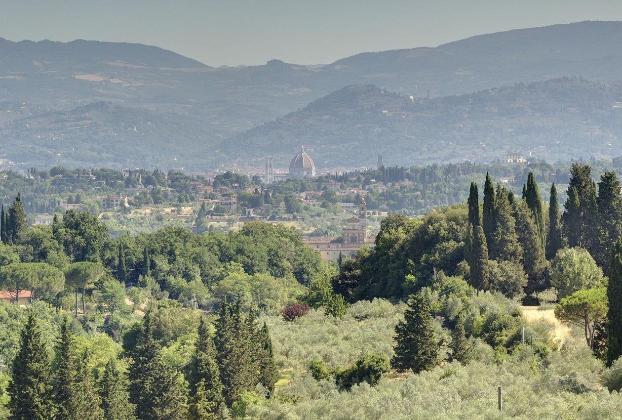 Tus010 - Espléndida finca toscana, con vistas a Florencia