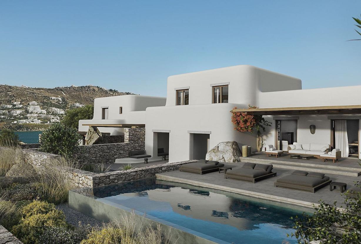 Cyc082 - Modern Villa in Mykonos