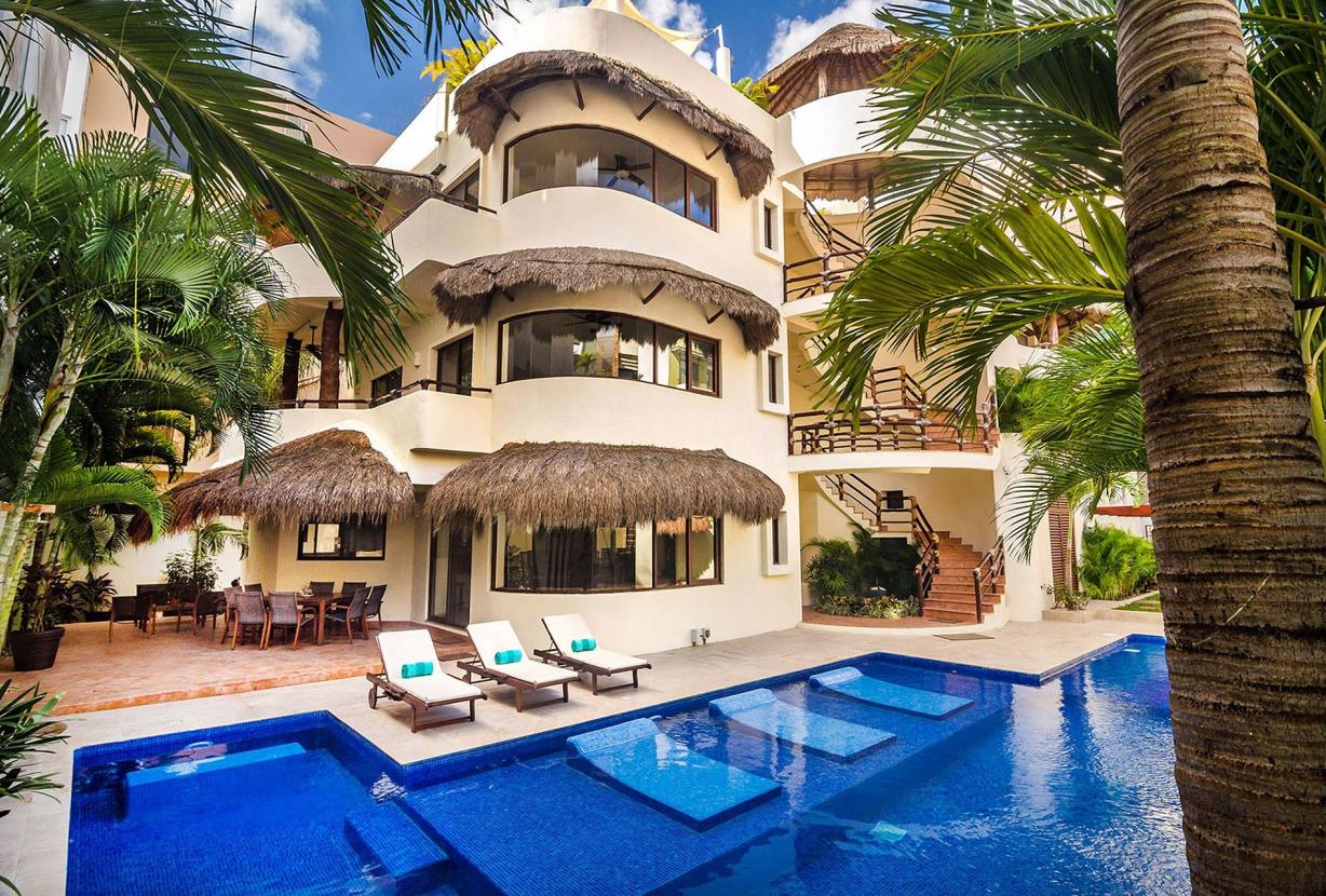 Pcr009 - Luxurious triplex villa in Playa de Carmen