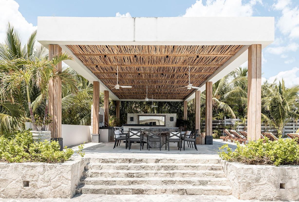 Can003 - Villa de luxo à beira-mar em Cancún