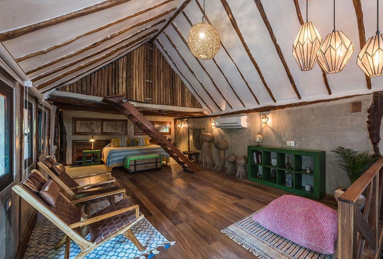 Tul037 - Splendid 3 bedroom bungalow with pool in Tulum