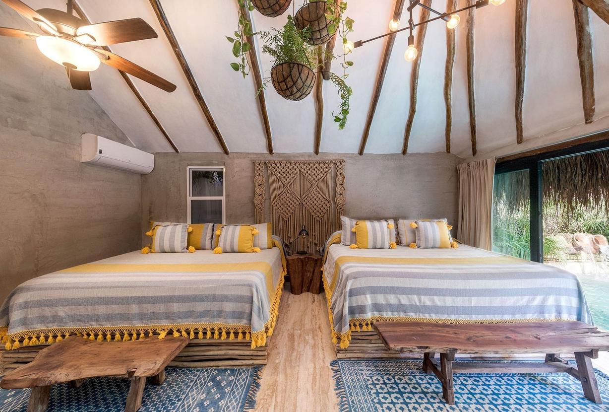 Tul037 - Superbe bungalow de 3 chambres avec piscine à Tulum